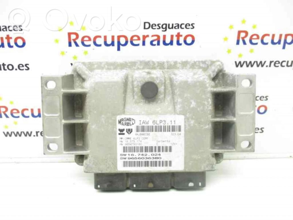 Peugeot 207 CC Unité de commande, module ECU de moteur 