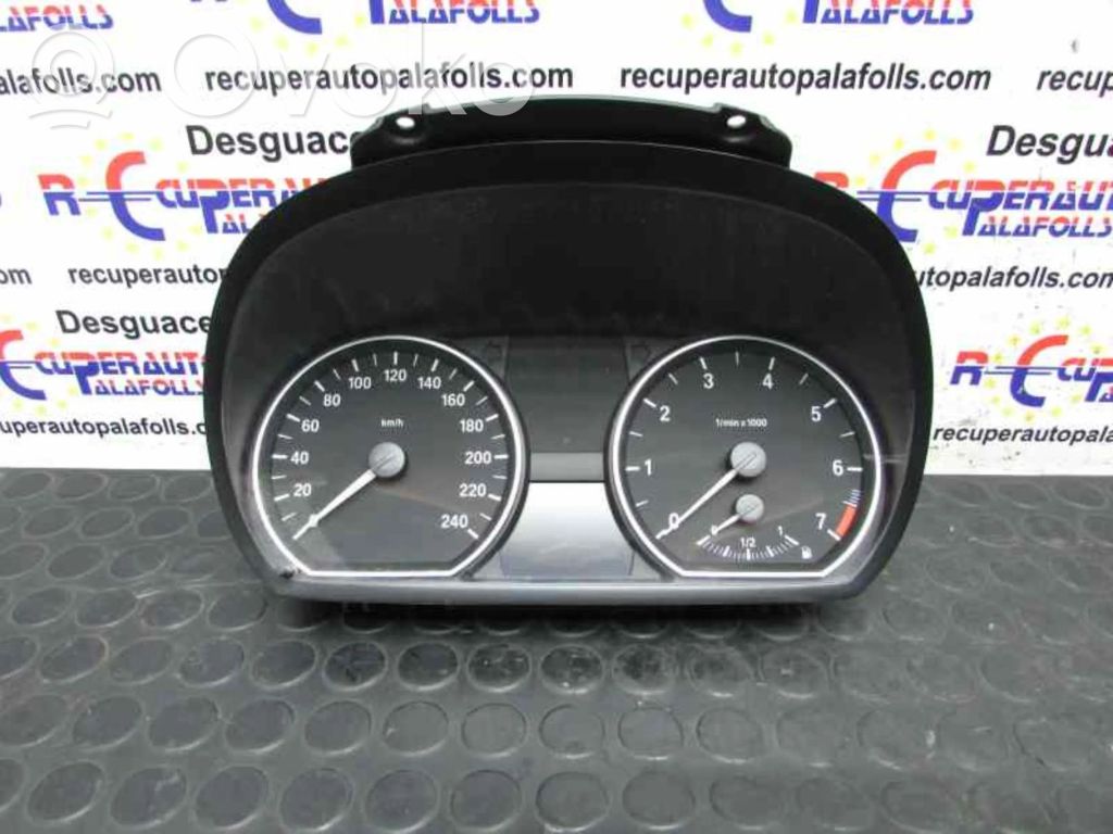 BMW 1 E81 E87 Velocímetro (tablero de instrumentos) 
