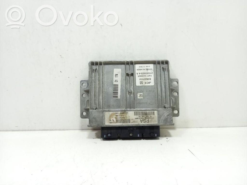 Engine control unit/module ECU   9660246880