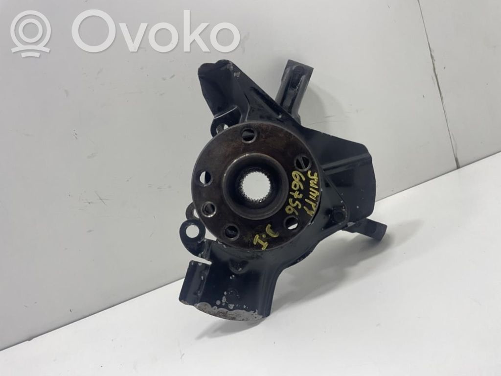 Front wheel hub spindle knuckle