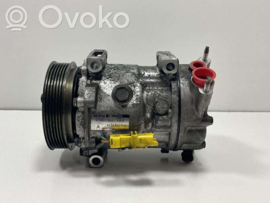 Citroen C4 Grand Picasso Compressore aria condizionata (A/C) (pompa) 