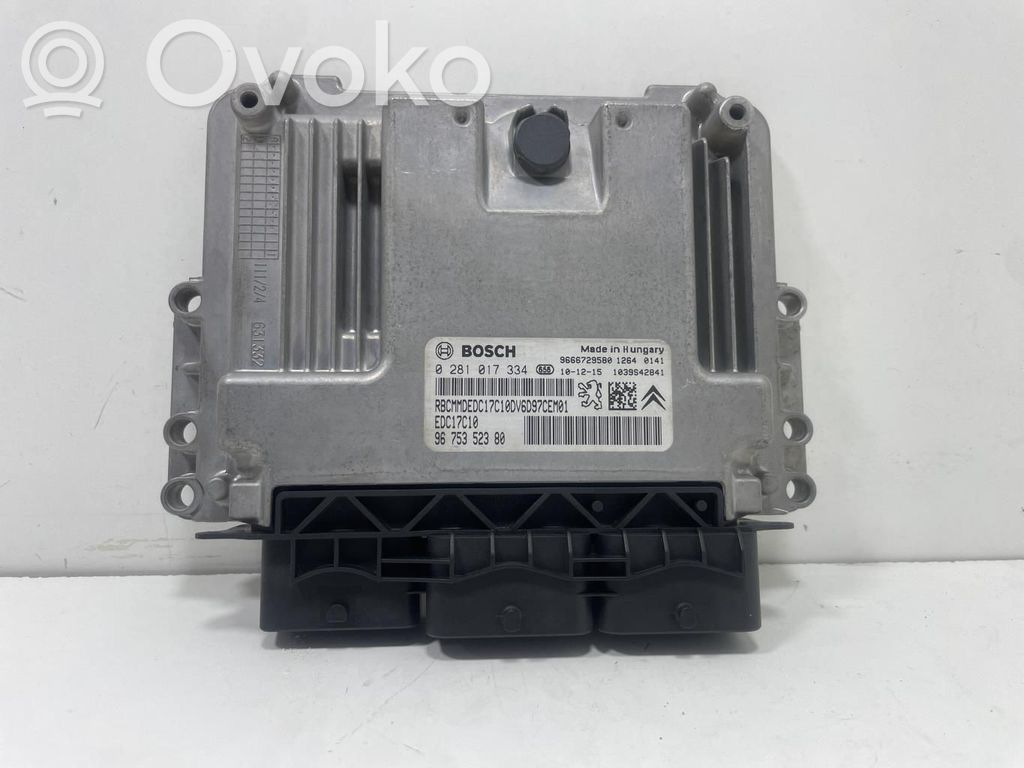 Peugeot Partner Unidad de control/módulo ECU del motor 