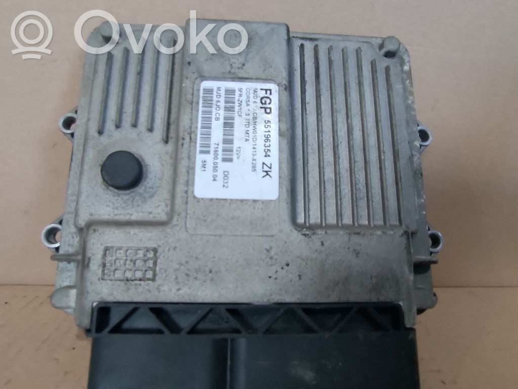 Opel Corsa C Injection control unit/module 