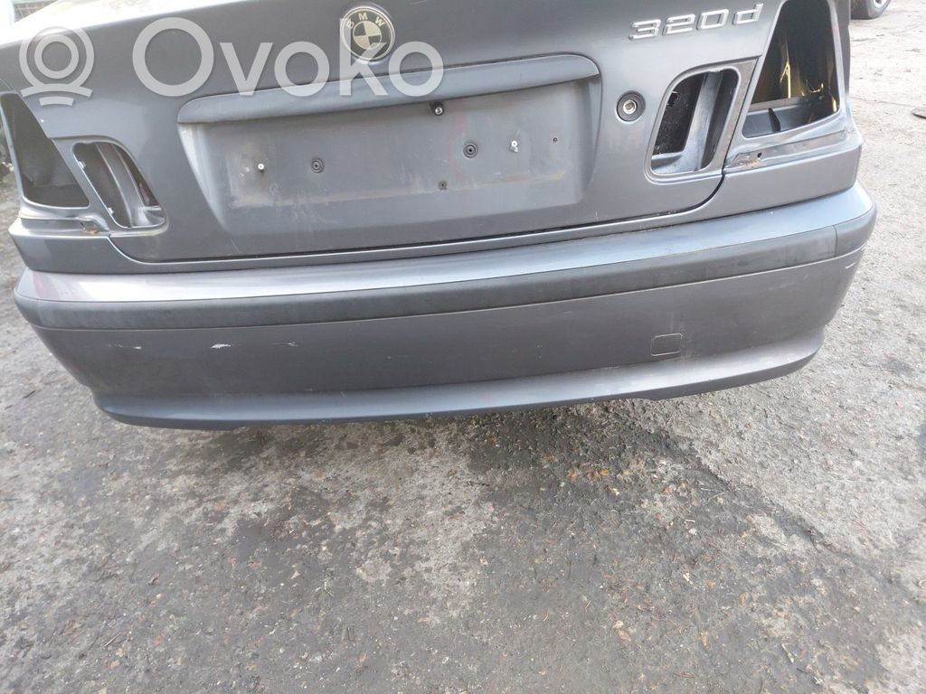 BMW 3 E46 Aizmugurē bampera balka 