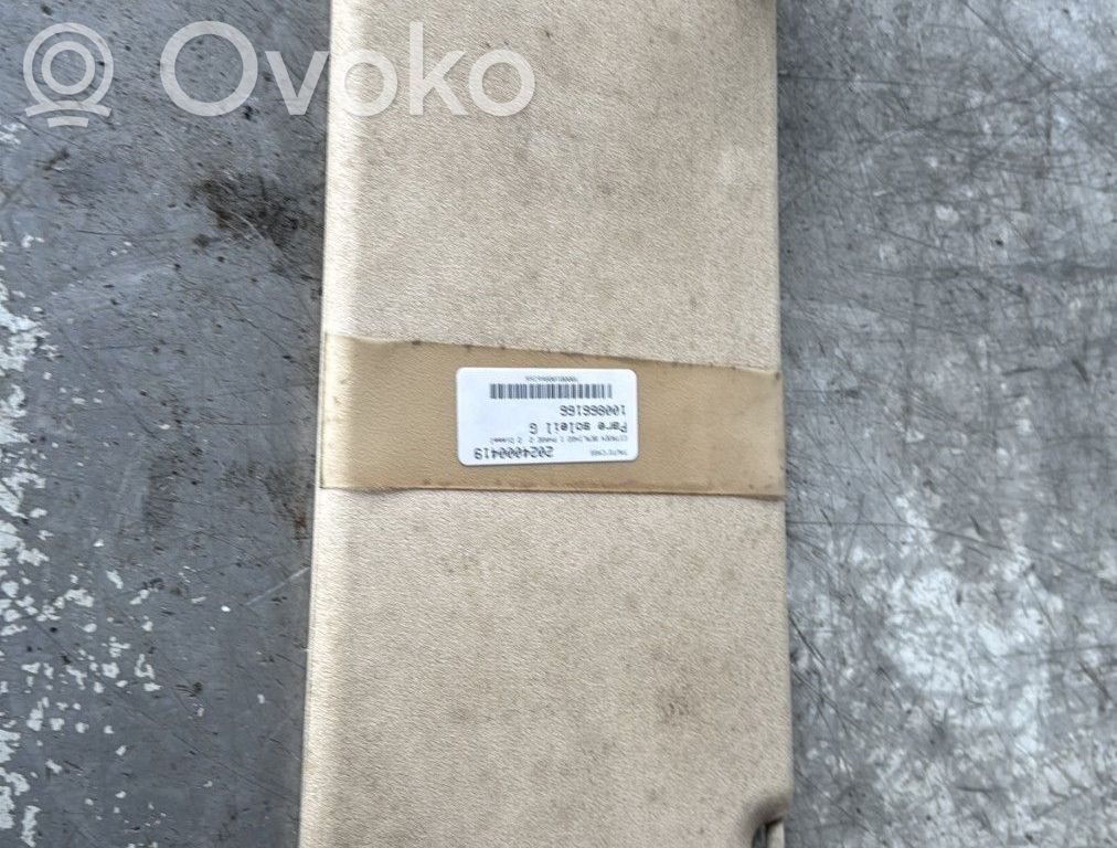 Citroen Berlingo Sun visor 