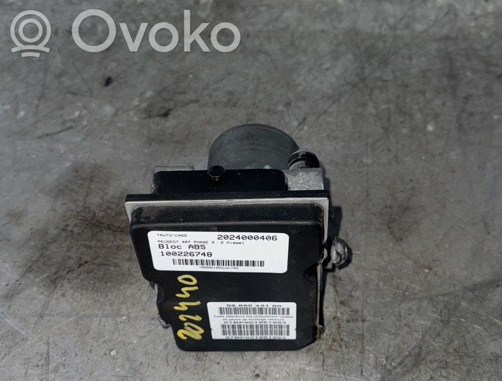 Peugeot 407 ABS Pump 