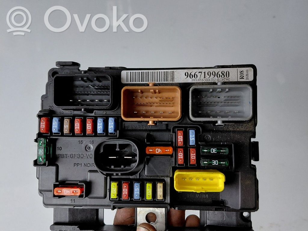 BSM Control unit   9667199680,R08