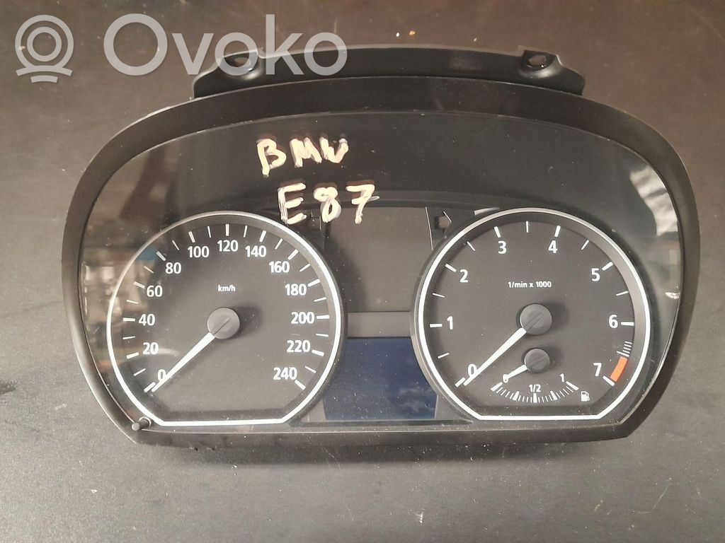 BMW 1 E81 E87 Speedometer (instrument cluster) 