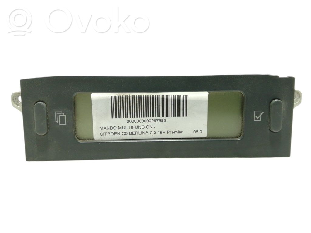 Citroen C5 Multifunctional control switch/knob 