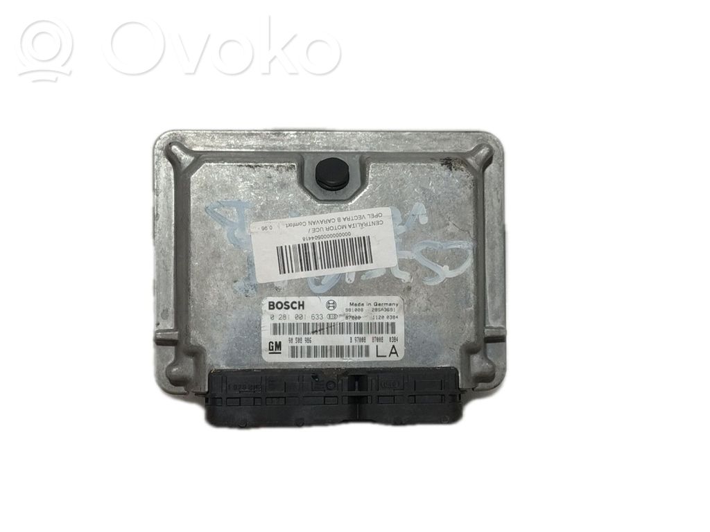Unidad de control/módulo del motor   0281001633