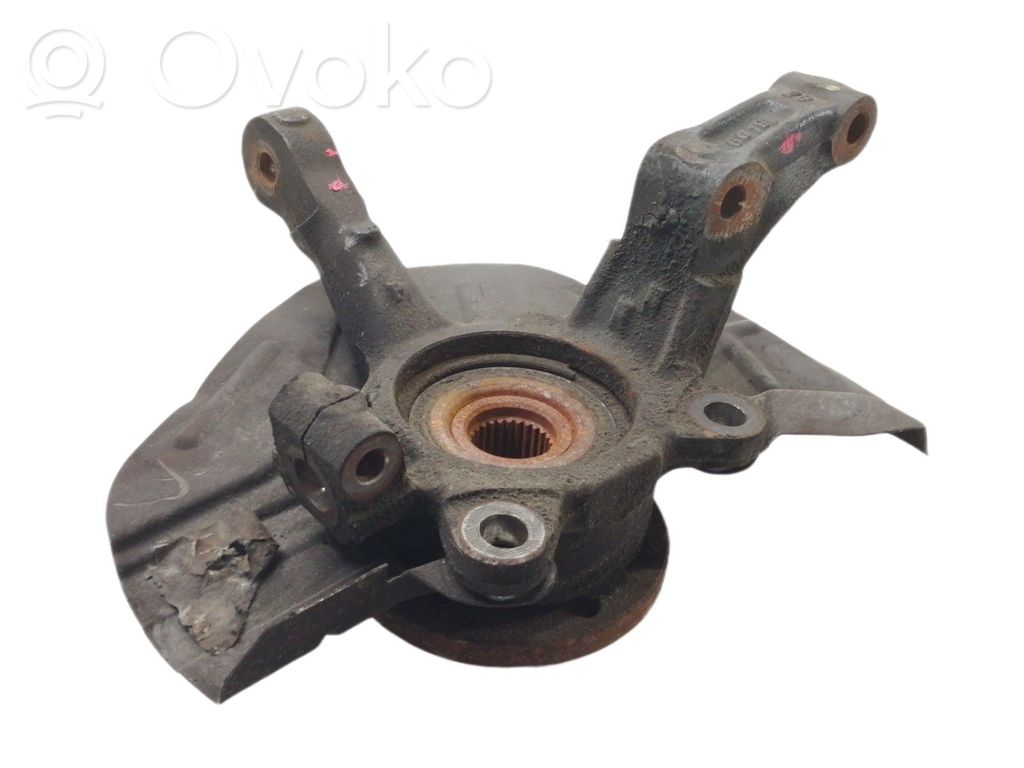 Front wheel hub spindle knuckle