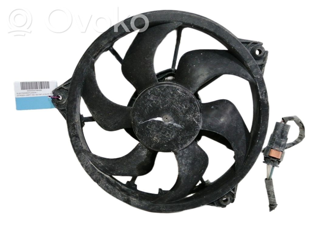 Electric radiator cooling fan