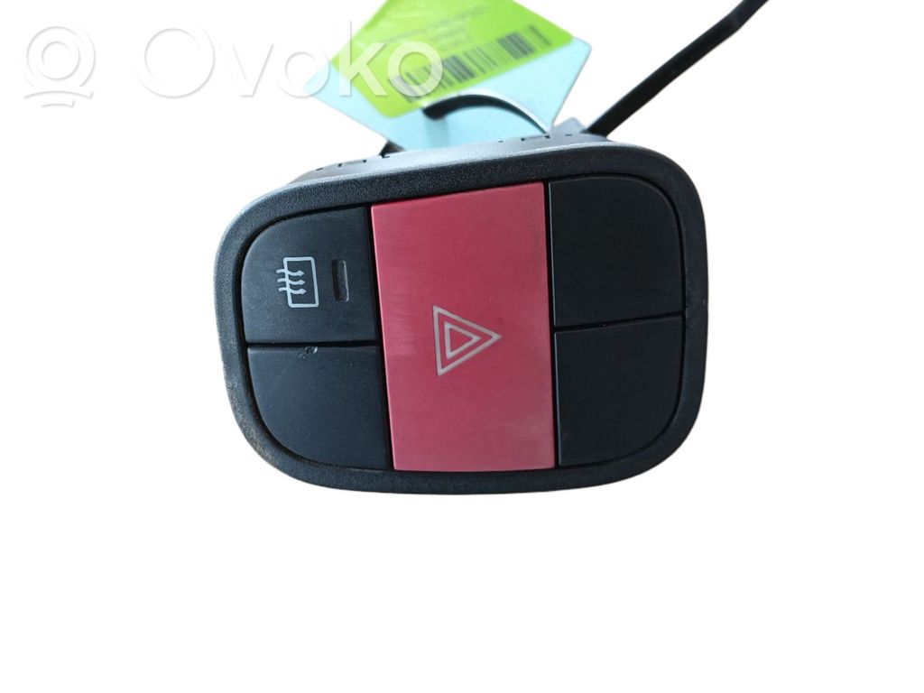 Citroen Nemo Botón interruptor de luz de peligro 