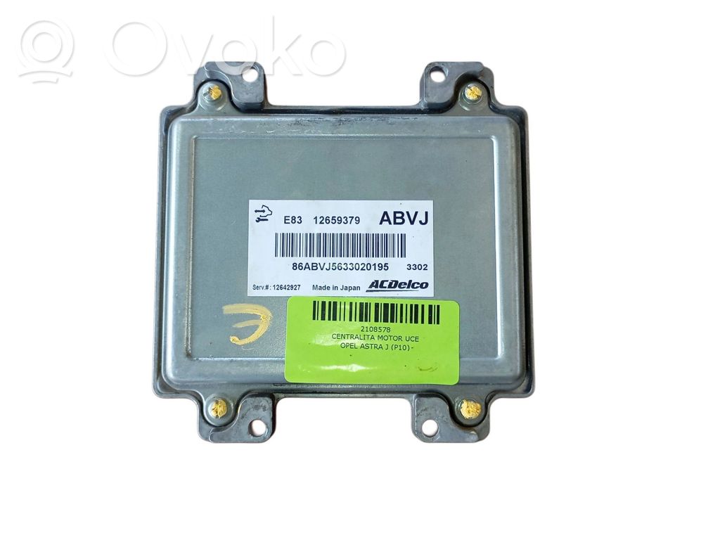 Unidad de control/módulo del motor   E8312659379