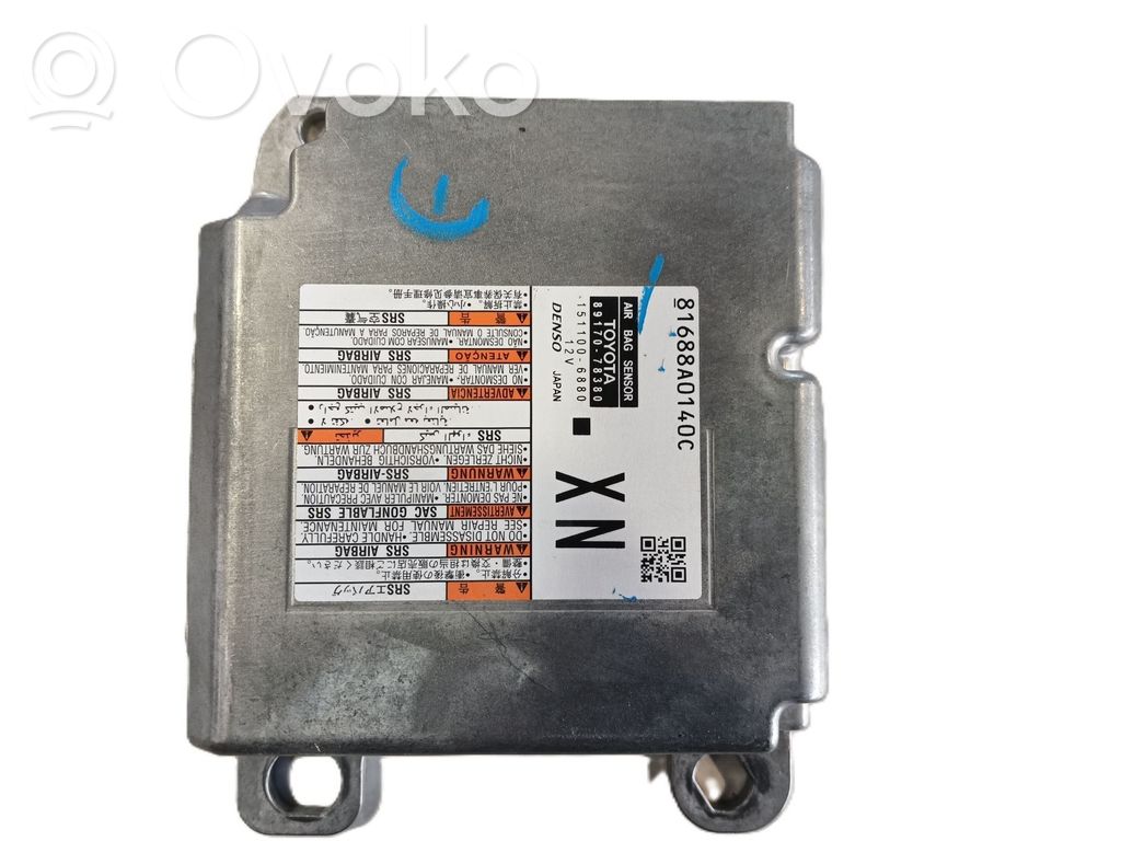 Lexus NX Airbag control unit/module 