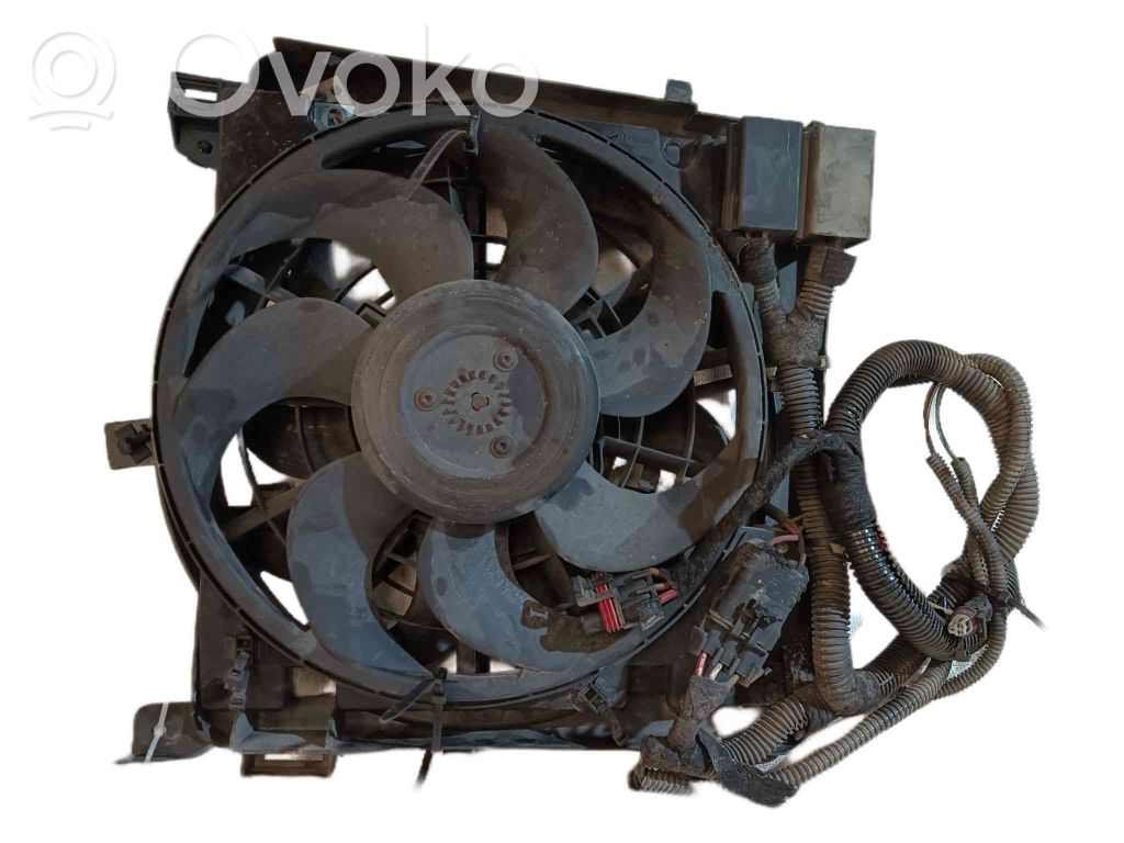 Opel Astra G Ventilatore di raffreddamento elettrico del radiatore 