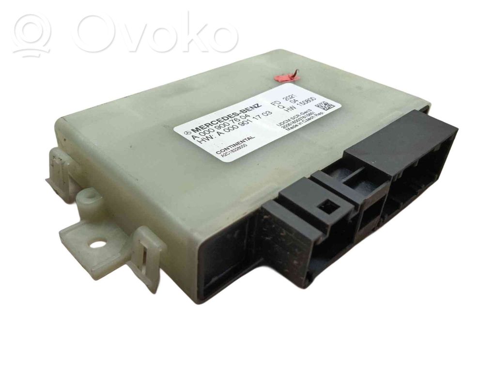 Autres unités de commande / modules   A0009007604,A0009011703