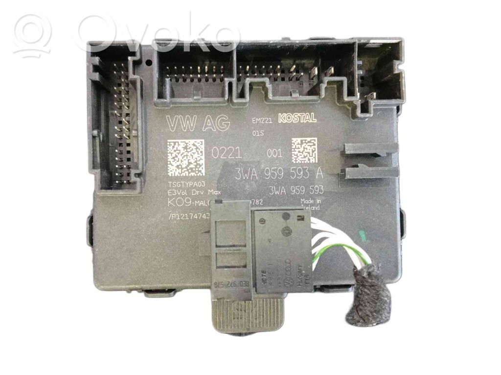 Autres unités de commande / modules   3WA959593A,3WA959593A