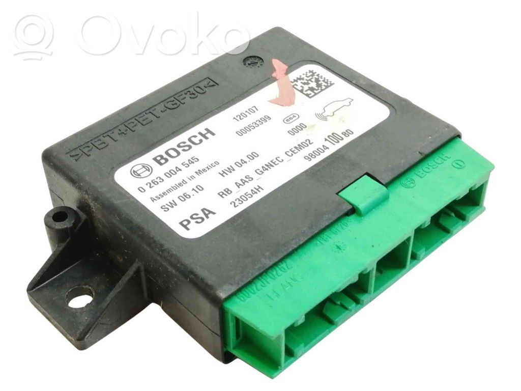 Autres unités de commande / modules   0263004545
