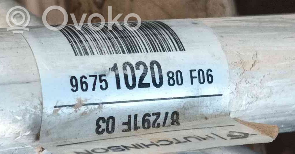 Ilmastointilaitteen putki (A/C)   9675102080,9675102080