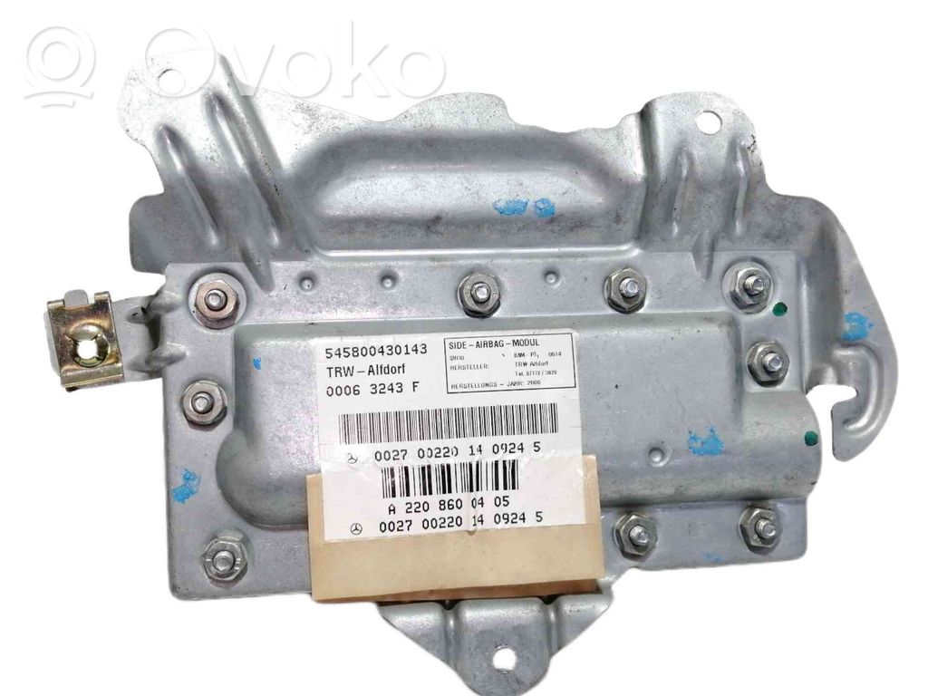 Mercedes-Benz Sprinter W901 W902 W903 W904 Airbag lateral 