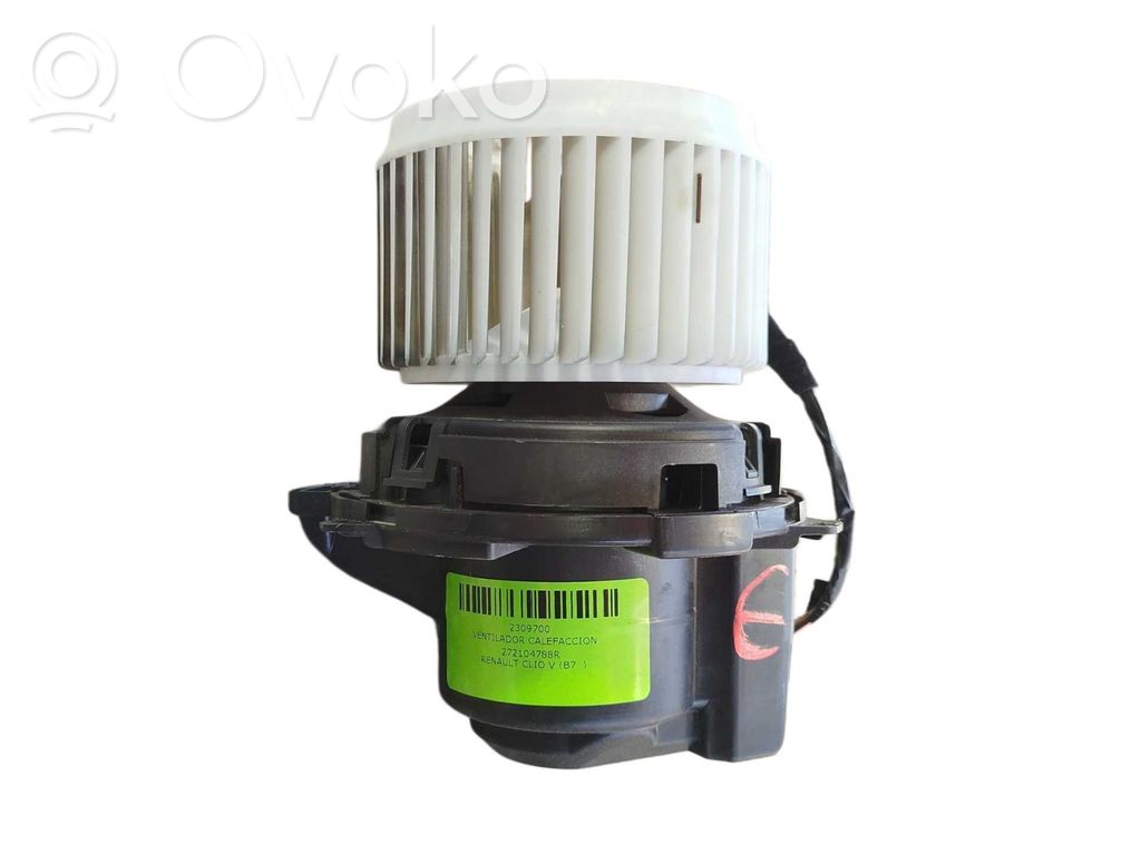 Renault Clio V Ventola riscaldamento/ventilatore abitacolo 