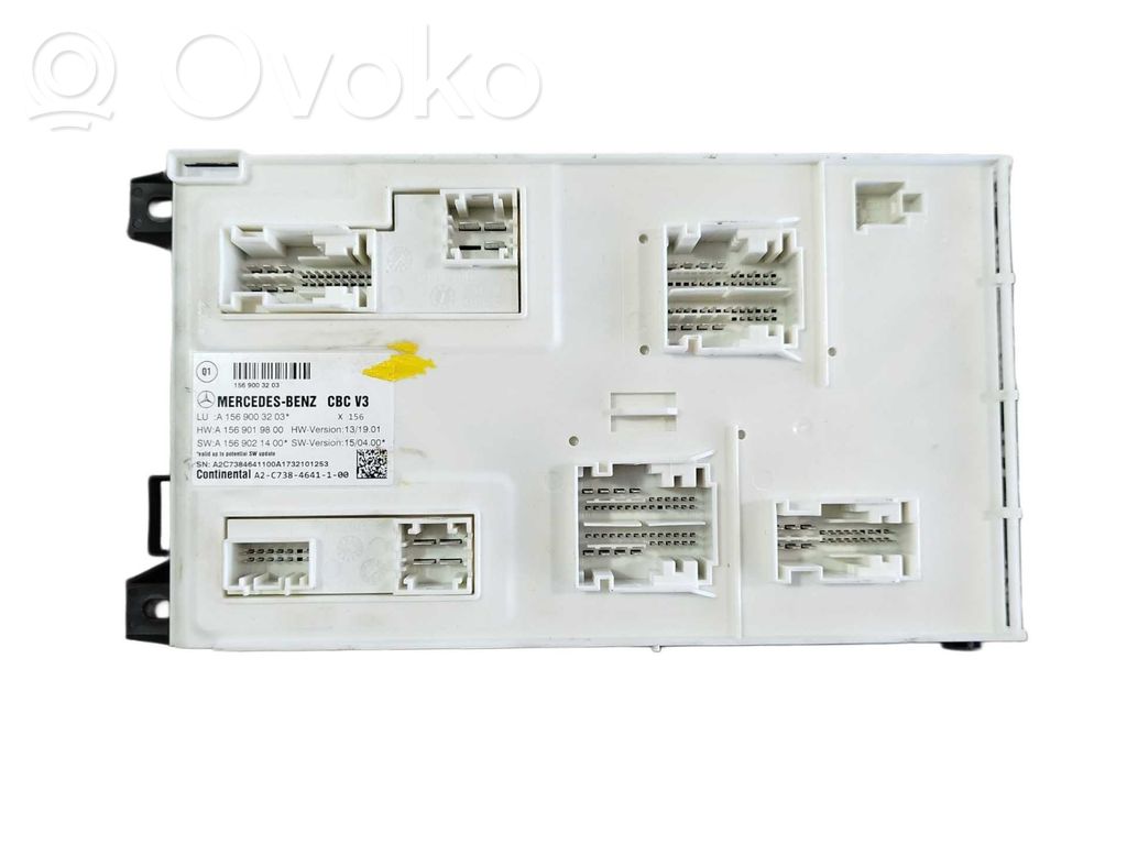 Mercedes-Benz CLA C117 X117 W117 Autres unités de commande / modules