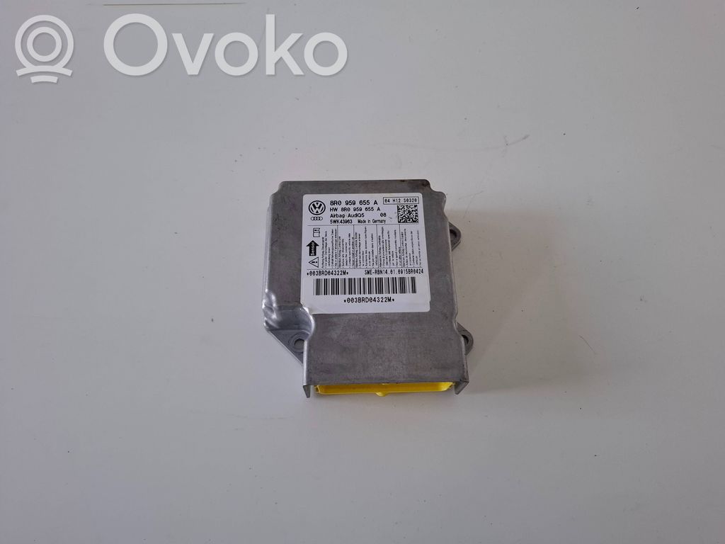 Airbag control unit/module   8R0959655A,5WK43963