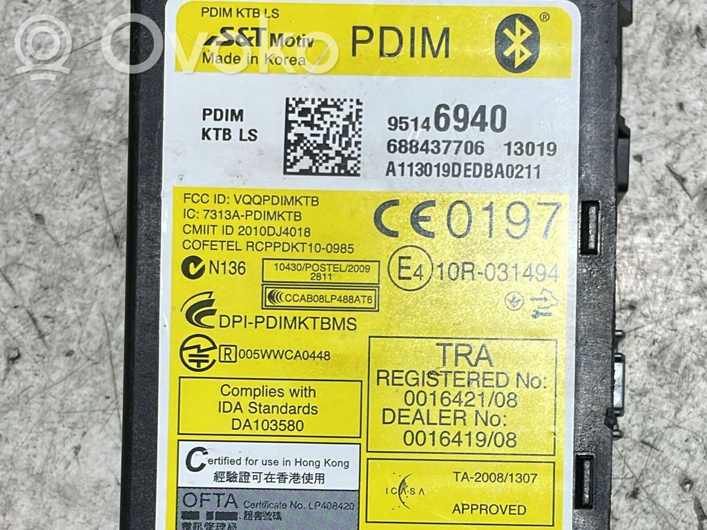 Bluetooth control unit module   95146940,95146940