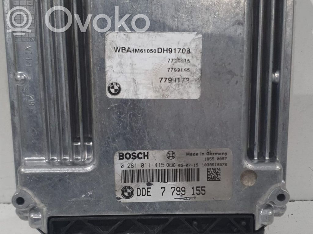 Engine control unit/module   0281011415,0281011415