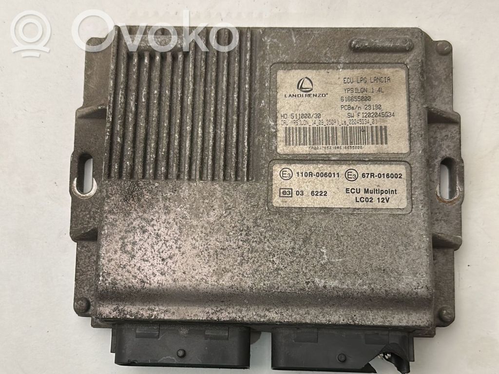 Lancia Ypsilon LP gas control unit module 