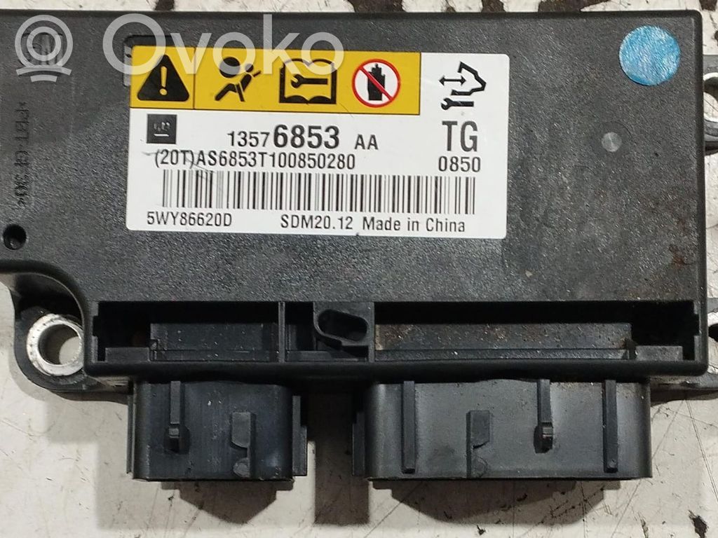 Chevrolet Spark Airbag control unit/module 