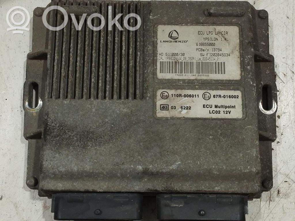 Lancia Ypsilon LP gas control unit module 