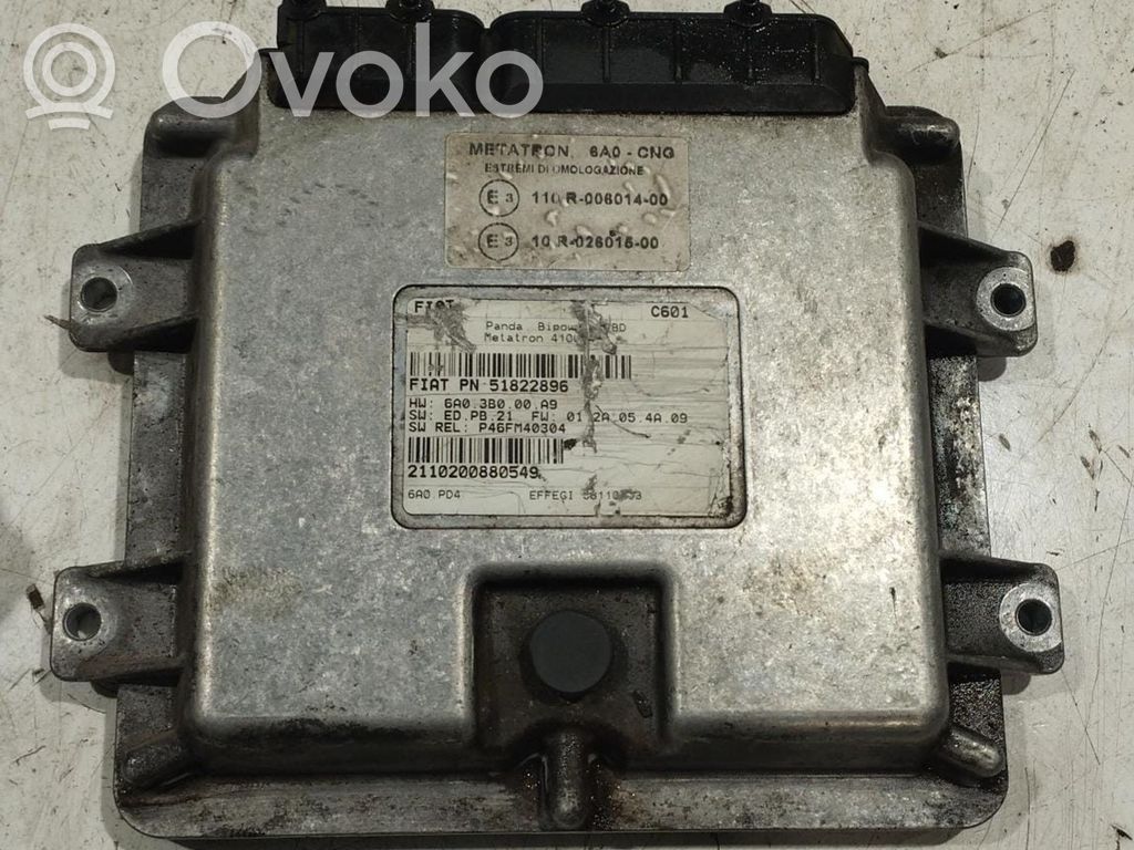 Fiat Panda II Centralina/modulo GPL