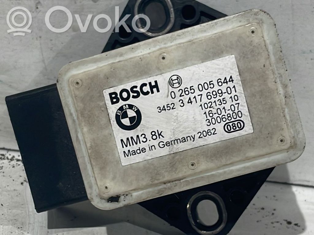 BMW X3 E83 Sensore di imbardata accelerazione ESP