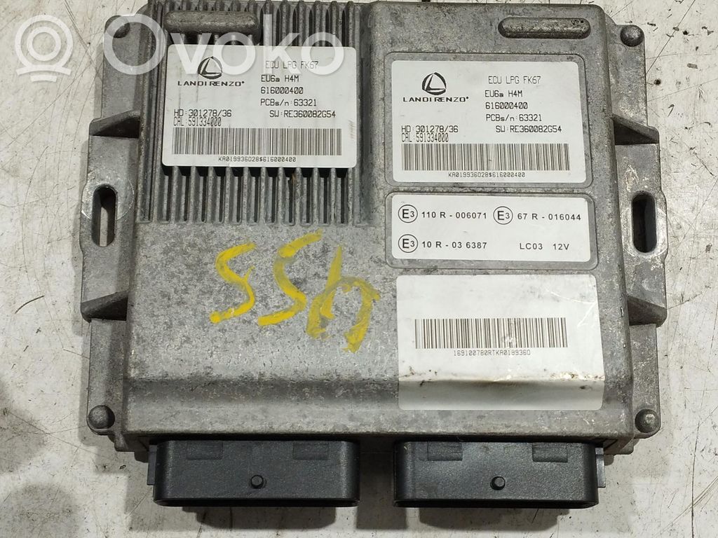 Dacia Dokker Unidad de control/módulo de gas GLP 