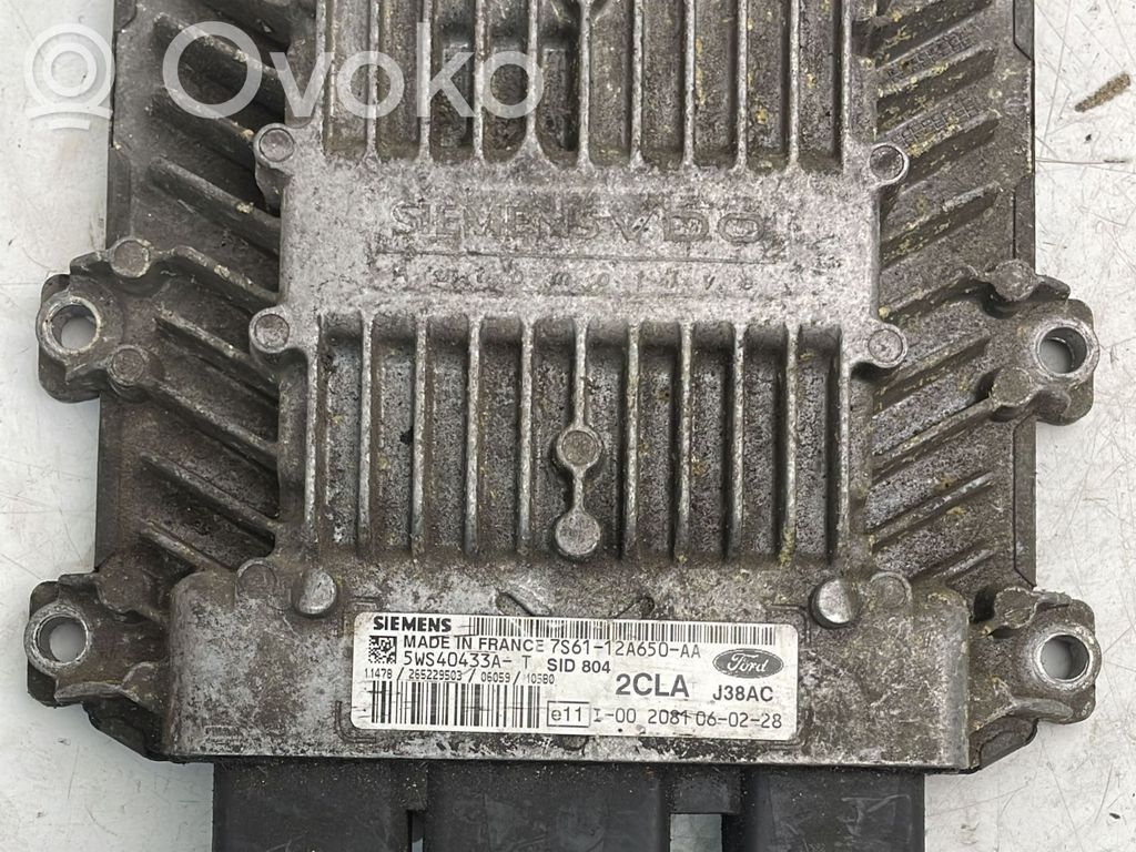Centralina/modulo del motore   7S6112A650AA,7S6112A650AA