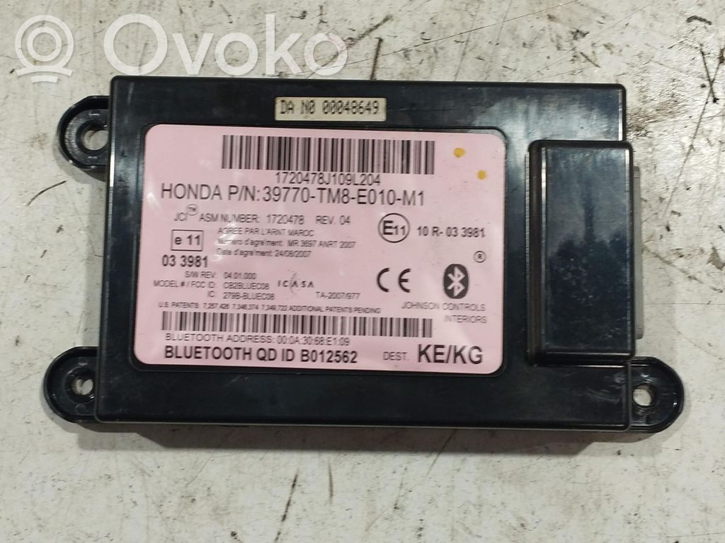 Opel Insignia A Centralina/modulo bluetooth 