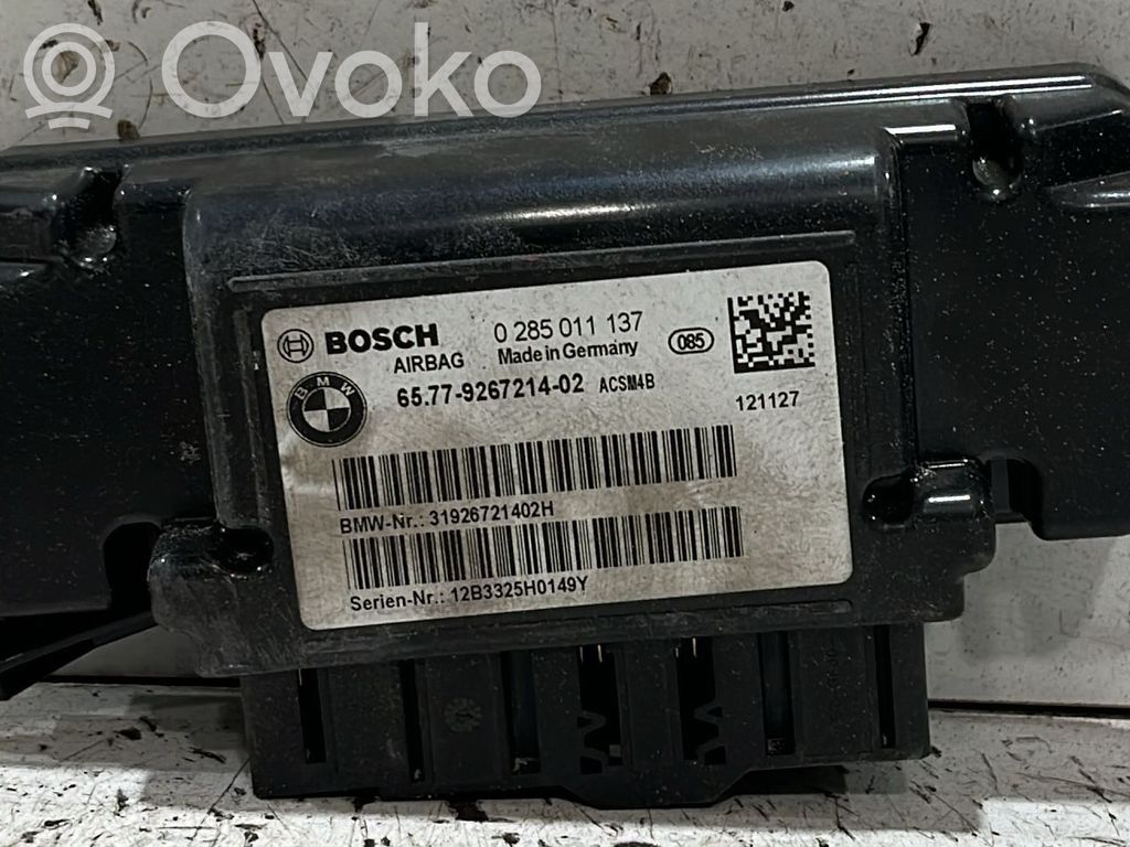 BMW 3 F30 F35 F31 Sterownik / Moduł Airbag