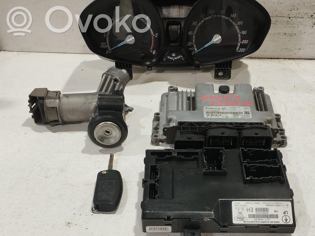 Ford Fiesta Engine ECU kit and lock set 