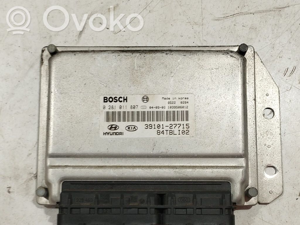 Unidad de control/módulo del motor   0281011807,0281011807
