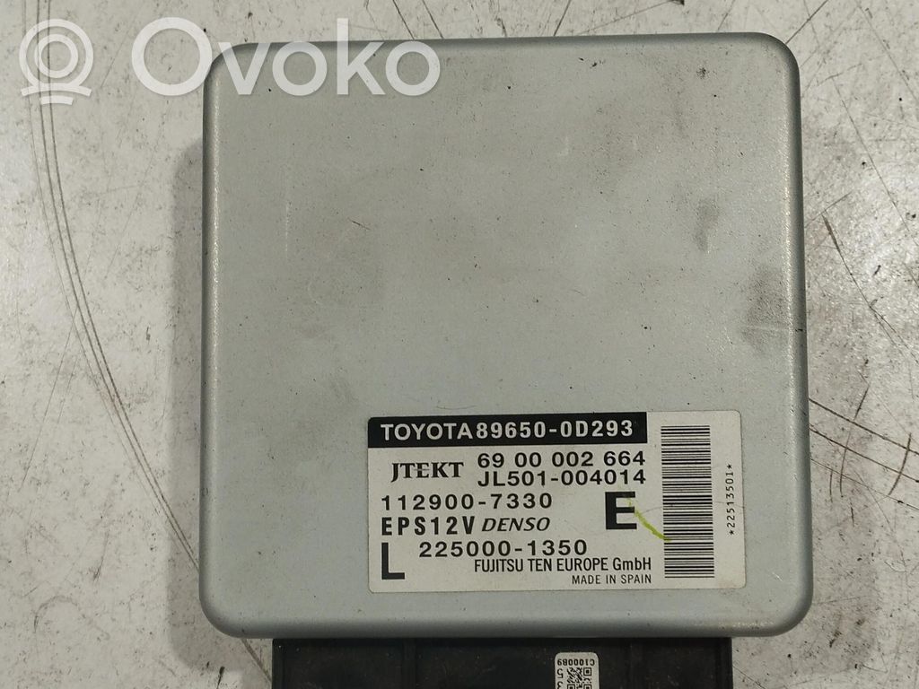 Unitate/modul comandă servodirecție   896500D293,896500D293