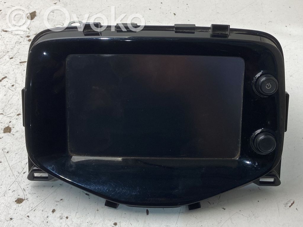 Toyota Aygo AB40 Panel / Radioodtwarzacz CD/DVD/GPS 