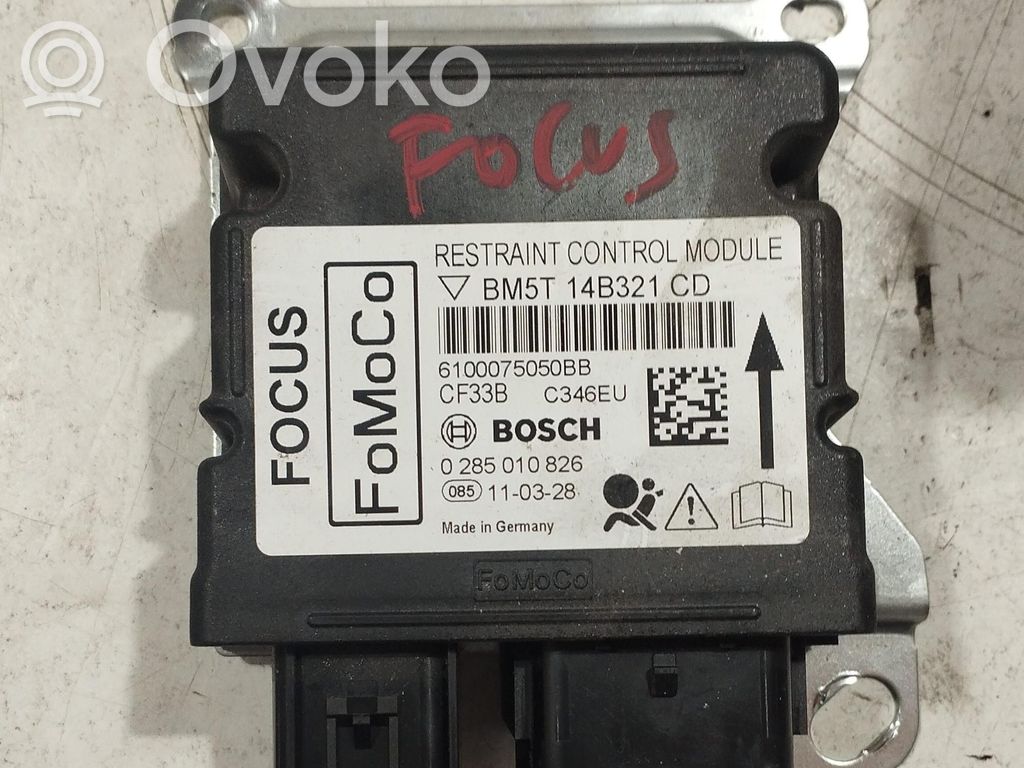 Unidad de control/módulo del Airbag   0285010826,0285010826