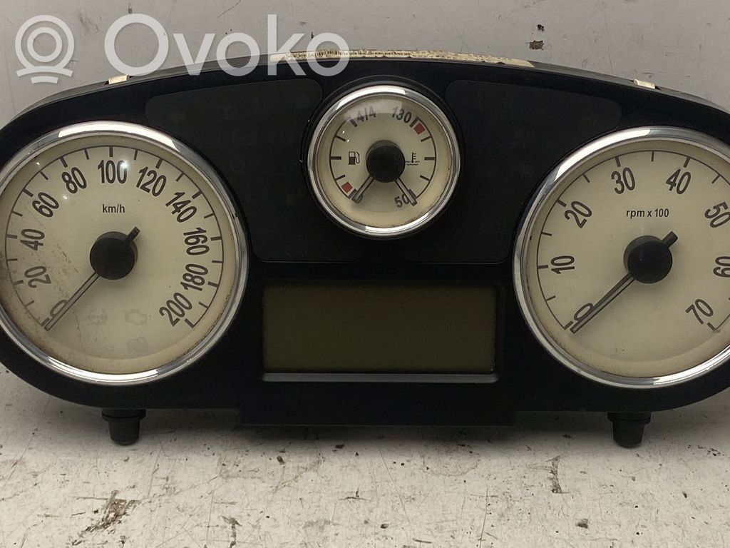 Lancia Ypsilon Geschwindigkeitsmesser Cockpit 