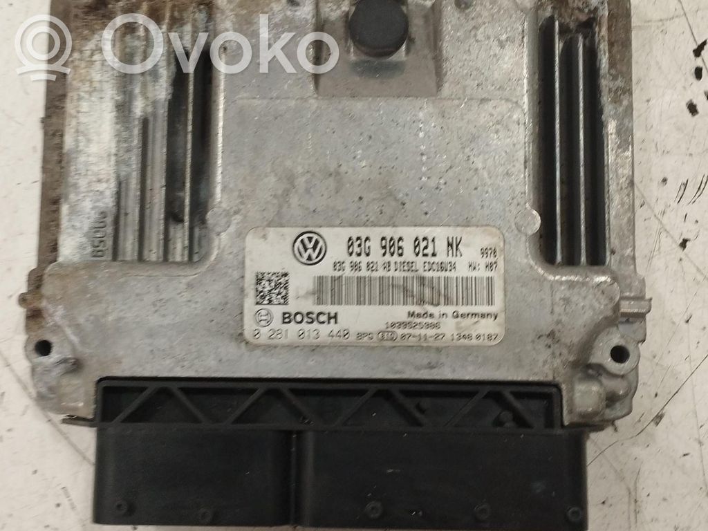 Unidad de control/módulo del motor   03G906021NK,03G906021NK