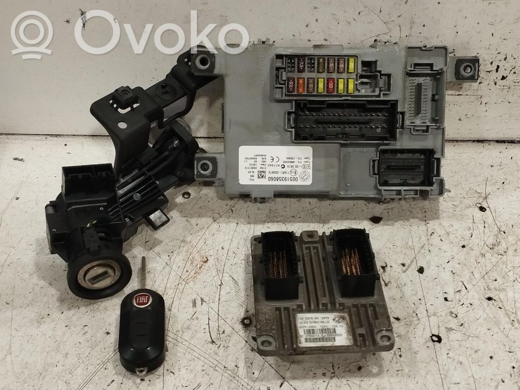 Fiat Grande Punto Kit centralina motore ECU e serratura 