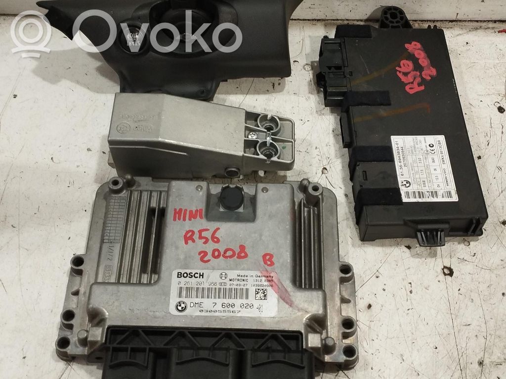 Mini One - Cooper Coupe R56 Kit cu ECU motor și set închidere uși 