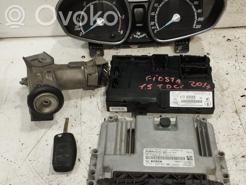 Ford Fiesta Kit cu ECU motor și set închidere uși 
