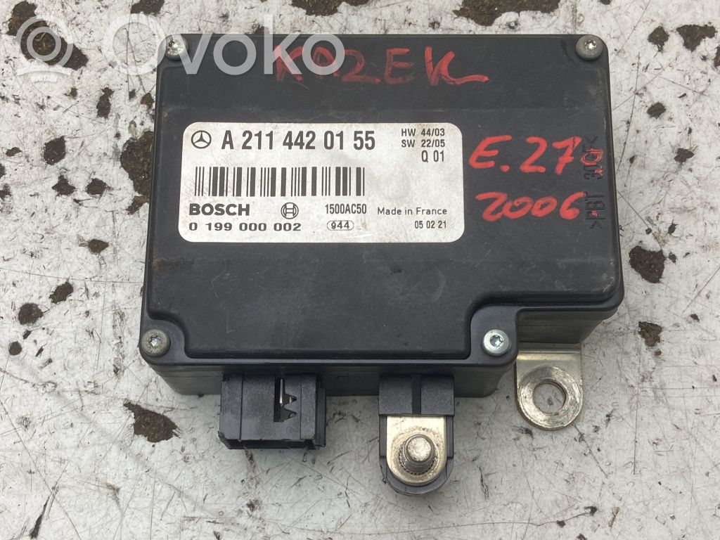 Mercedes-Benz E W211 Battery control module 